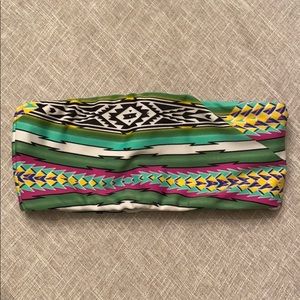 NEW Montce Swim Aztec Print Bandeau Top